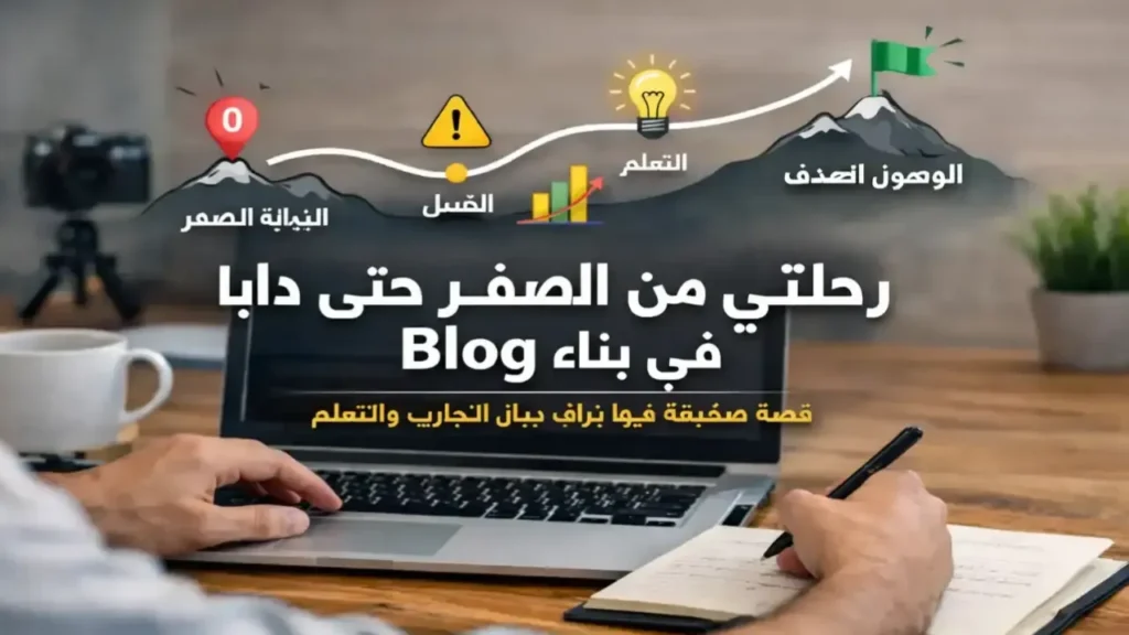 من الصفر إلى بناء  اول مدونة